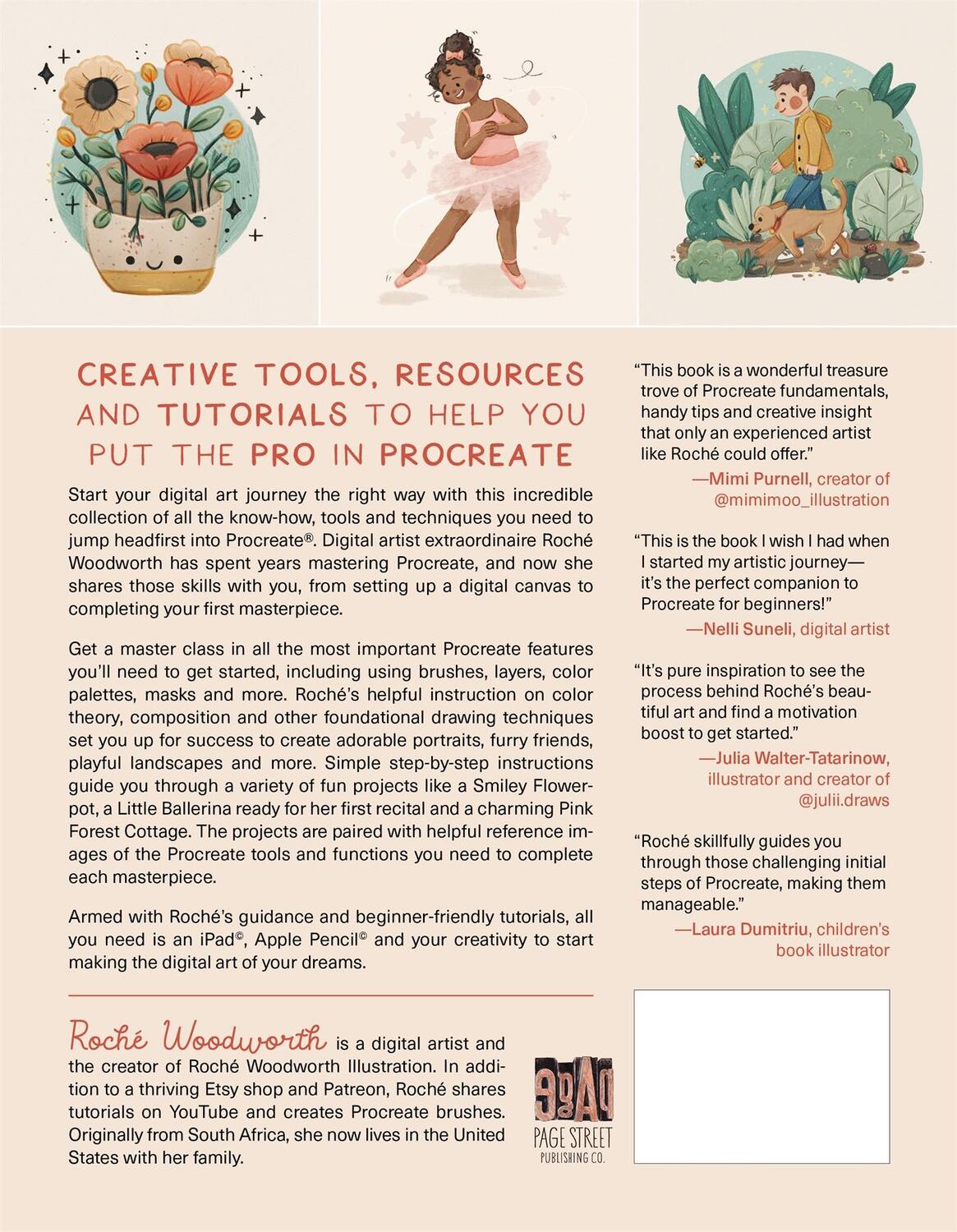 Rückseite: 9781645679387 | The Beginner's Guide to Procreate | Roche Woodworth | Taschenbuch