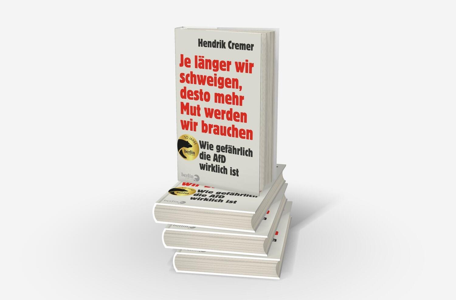 Bild: 9783827015082 | Je länger wir schweigen, desto mehr Mut werden wir brauchen | Cremer