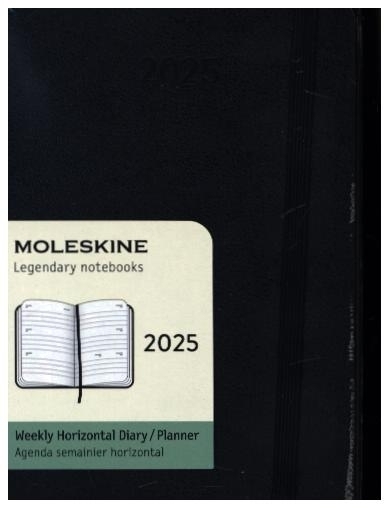Cover: 8056999270476 | Moleskine 12 Monate Wochenkalender 2025, Pocket, Schwarz | Buch | 2025