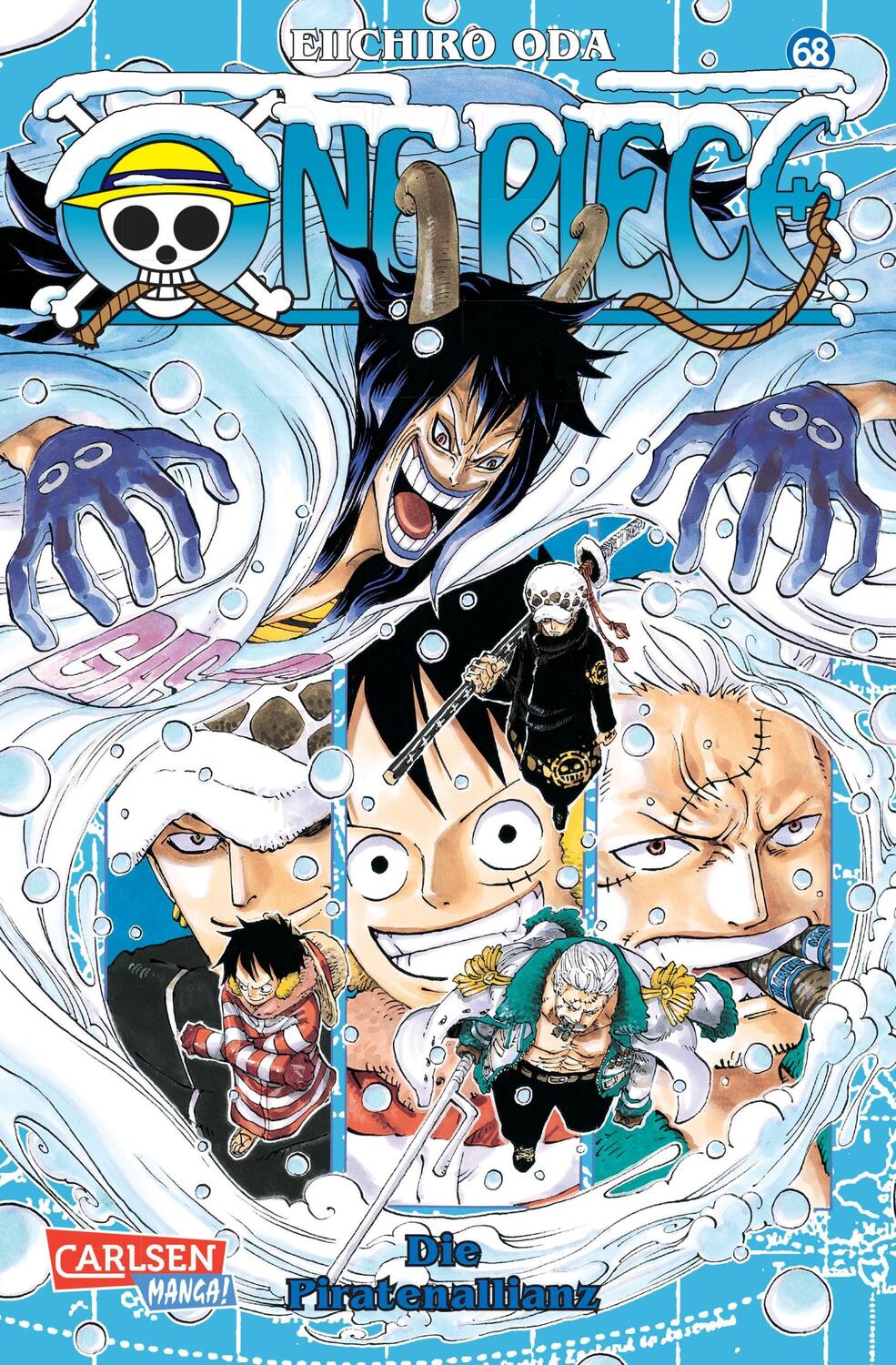Cover: 9783551763686 | One Piece 68. Die Piratenallianz | Eiichiro Oda | Taschenbuch | 224 S.