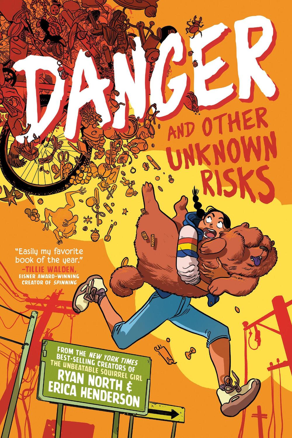 Cover: 9780593224823 | Danger and Other Unknown Risks: A Graphic Novel | Ryan North (u. a.)
