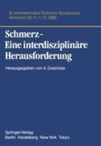 Cover: 9783540166030 | Schmerz- Eine interdisziplinäre Herausforderung | Alfred Doenicke | x