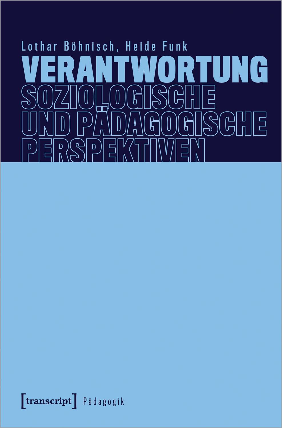 Cover: 9783837662856 | Verantwortung - Soziologische und pädagogische Perspektiven | Buch