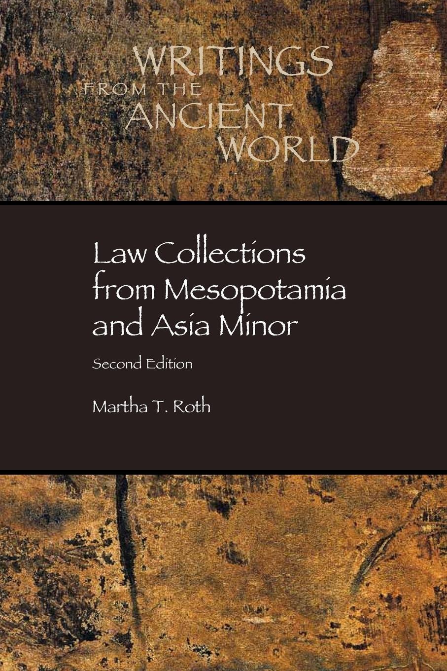 Cover: 9780788503788 | Law Collections from Mesopotamia and Asia Minor | Taschenbuch | 1997
