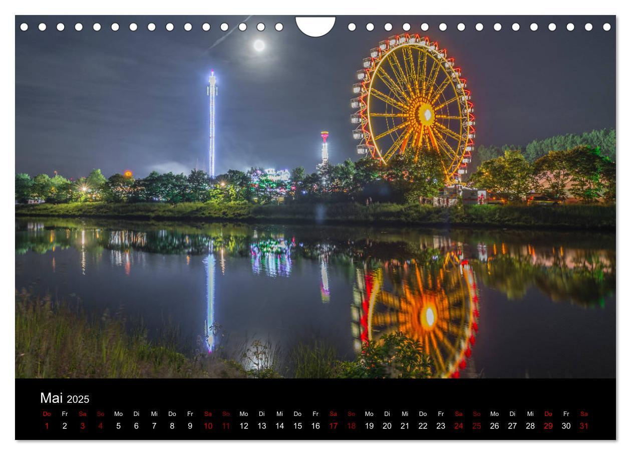 Bild: 9783435384563 | Regensburg bei Nacht (Wandkalender 2025 DIN A4 quer), CALVENDO...