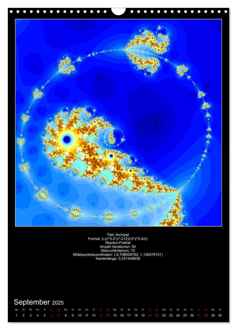 Bild: 9783435976249 | Fraktale zum Selbstnachrechnen (Wandkalender 2025 DIN A3 hoch),...