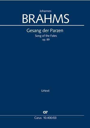 Cover: 9790007262389 | Gesang der Parzen (Klavierauszug) | op.89 | Johannes Brahms | Buch