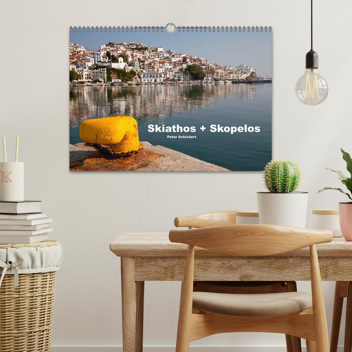 Bild: 9783435741472 | Skiathos + Skopelos (Wandkalender 2025 DIN A3 quer), CALVENDO...