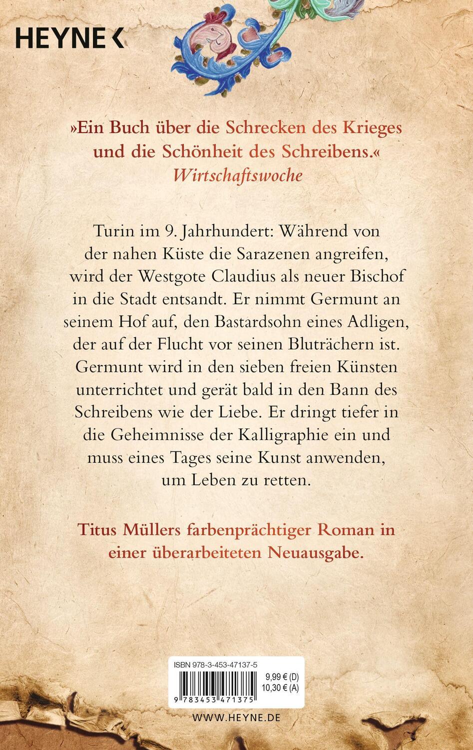 Bild: 9783453471375 | Der Kalligraph des Bischofs | Titus Müller | Taschenbuch | Deutsch