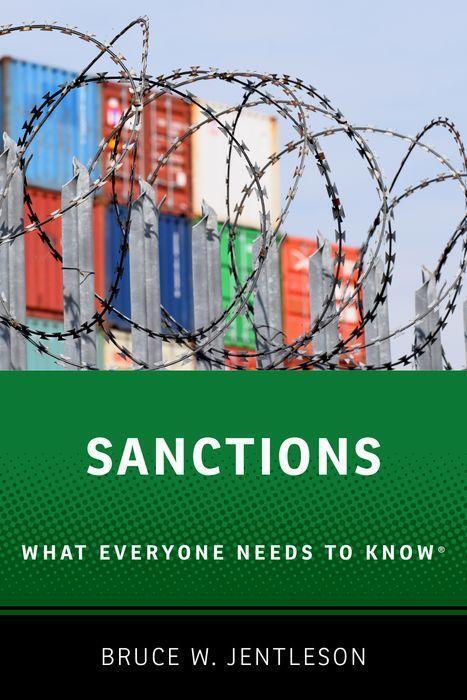 Cover: 9780197530320 | Sanctions | What Everyone Needs to Know® | Bruce W. Jentleson | Buch