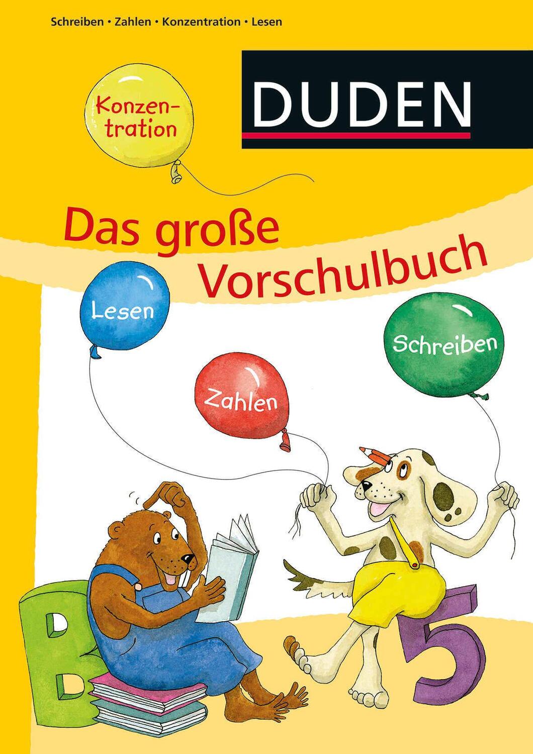 Cover: 9783737330367 | Das große Vorschulbuch | Alles drin zum Schulstart (ab 5 Jahren)