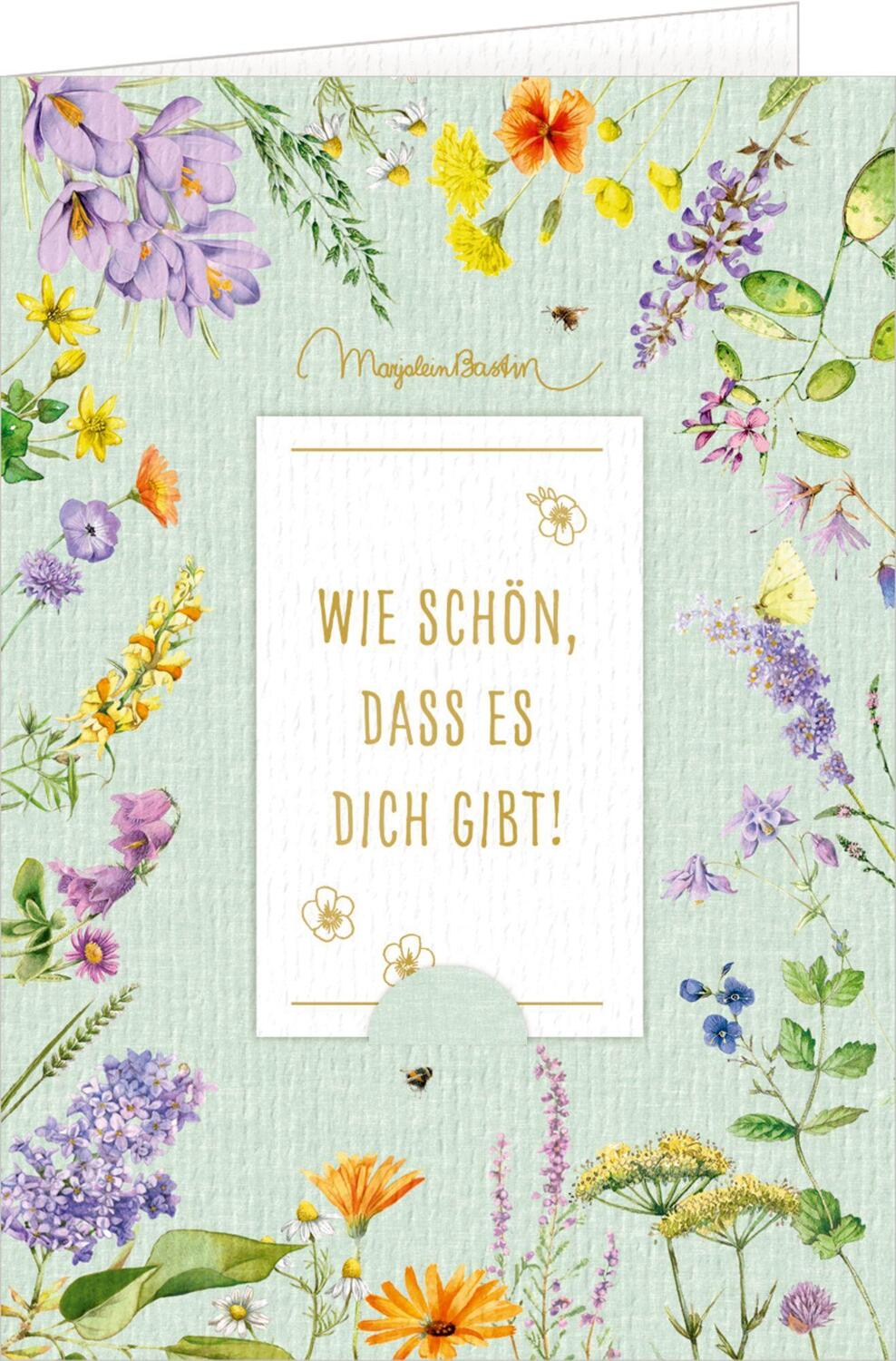Cover: 4050003954974 | Grußkarten mit Kuvert | Marjolein Bastin - GartenLiebe | Box | 4 S.
