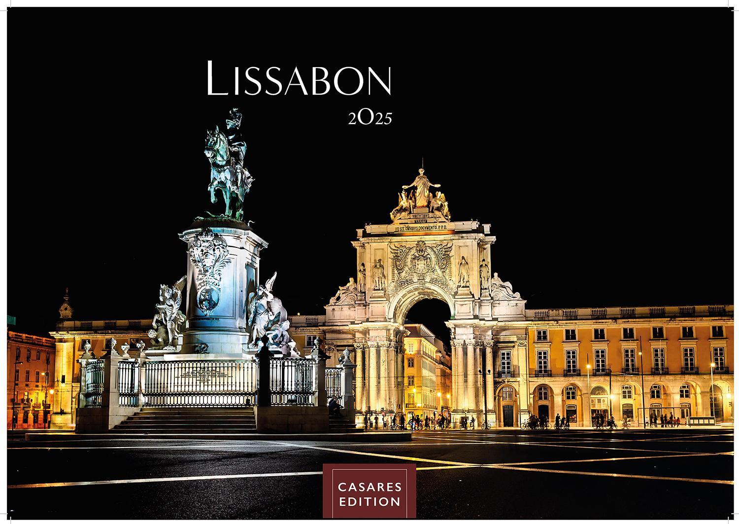 Cover: 9781835240717 | Lissabon 2025 S 24x35 cm | Kalender | 14 S. | Deutsch | 2025