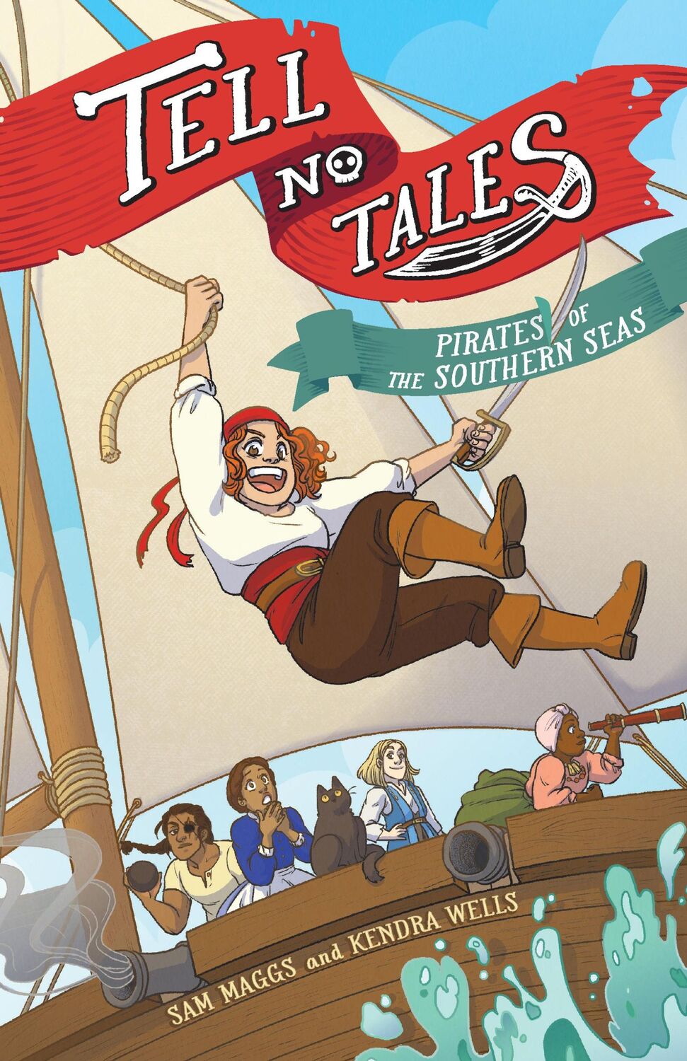 Cover: 9781419739804 | Tell No Tales | Pirates of the Southern Seas | Sam Maggs | Taschenbuch