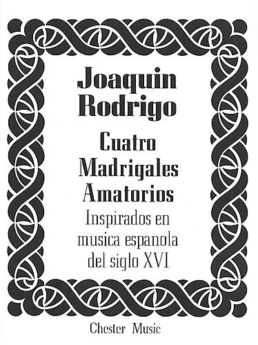 Cover: 9780711922419 | 4 Madrigales Amatorios | Spanish / English | Joaquin Rodrigo | Buch