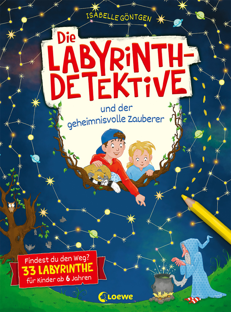 Cover: 9783743206243 | Die Labyrinth-Detektive und der geheimnisvolle Zauberer | Rätseln