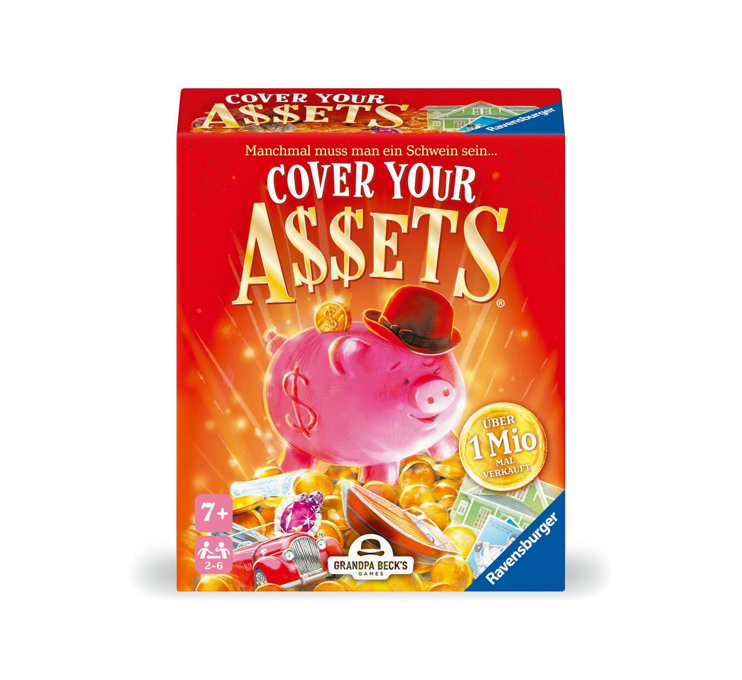 Cover: 4005556225774 | Ravensburger Spiele 22577 - Cover your Assets - einfaches...