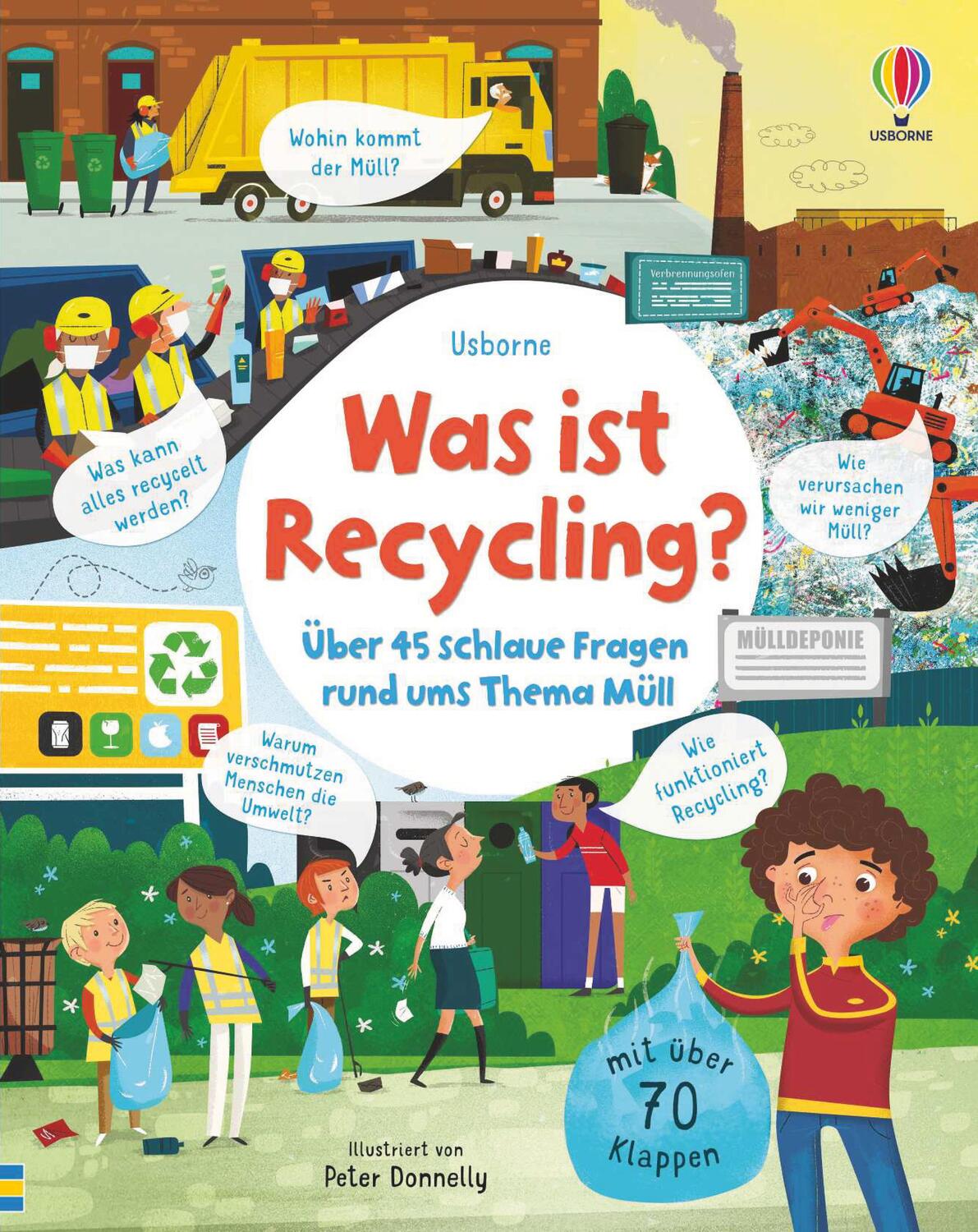 Cover: 9781789416367 | Was ist Recycling? | Über 45 schlaue Fragen rund ums Thema Müll | Buch