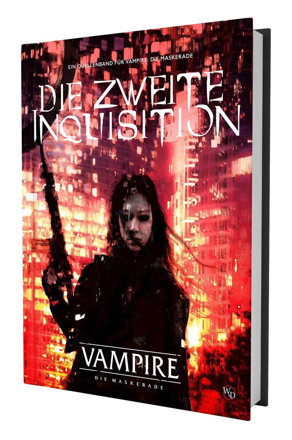 Cover: 9783987320194 | V5 Vampire - Die Maskerade: Die Zweite Inquisition | Cat Evans (u. a.)