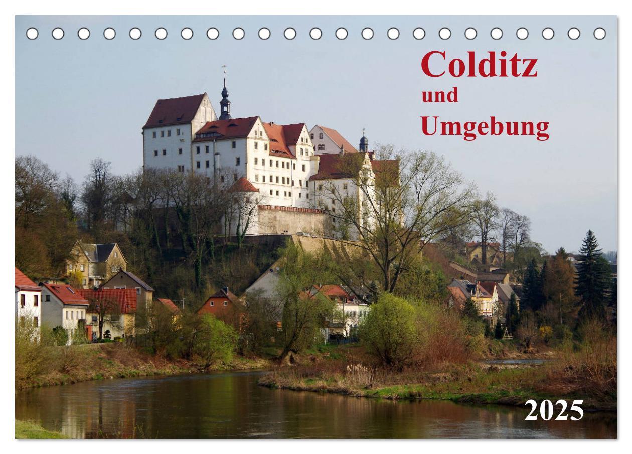 Cover: 9783435368150 | Colditz und Umgebung (Tischkalender 2025 DIN A5 quer), CALVENDO...