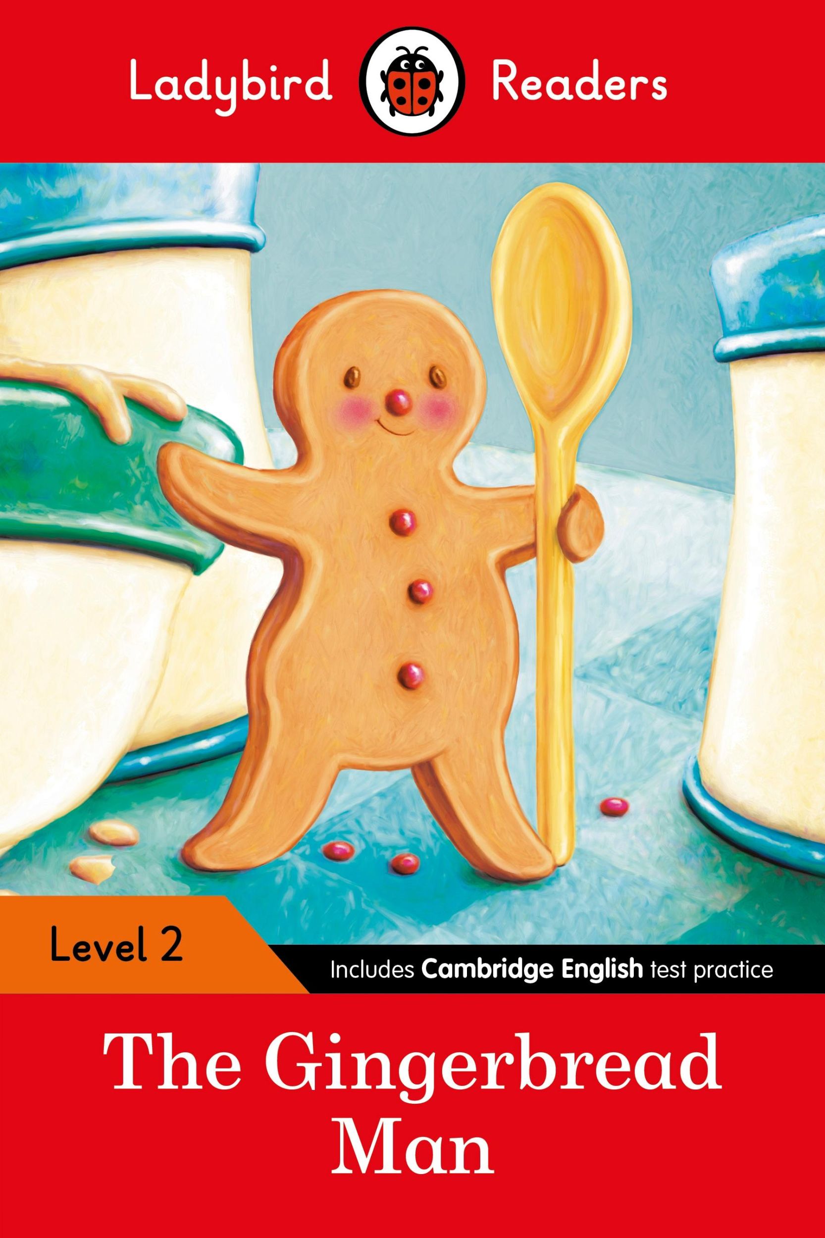 Cover: 9780241254424 | Ladybird Readers Level 2 - The Gingerbread Man (ELT Graded Reader)