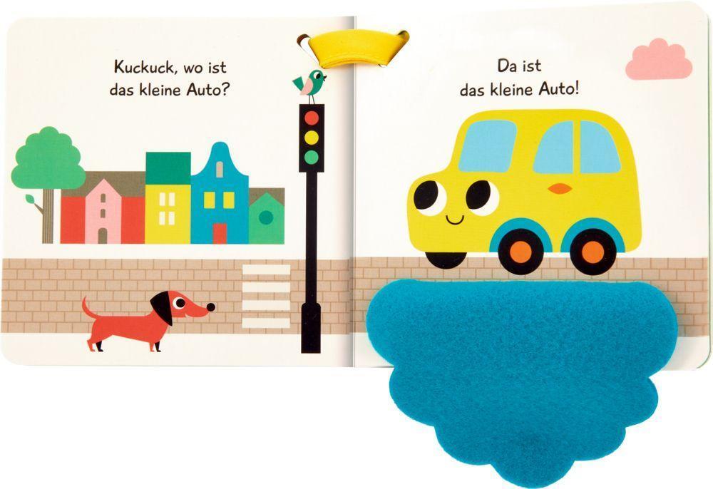 Bild: 9783649642787 | Mein Filz-Fühlbuch für den Buggy: Kuckuck, kleines Auto! | Buch | 2022