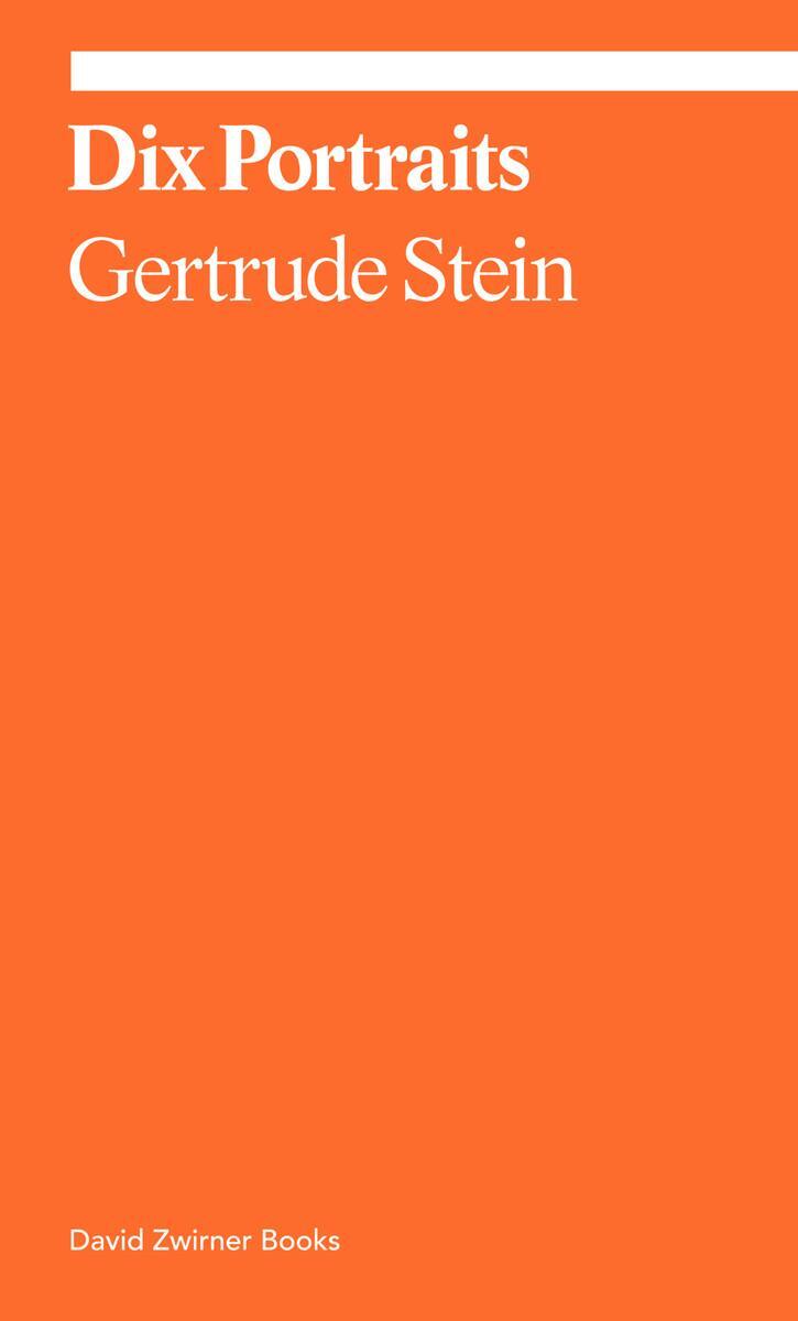 Cover: 9781644230541 | Dix Portraits | Gertrude Stein (u. a.) | Taschenbuch | Englisch | 2022