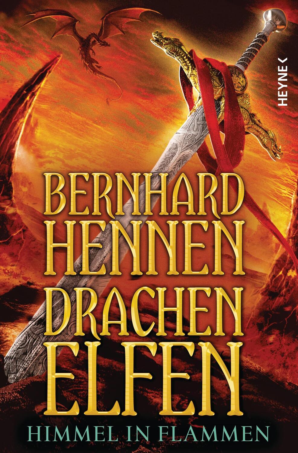 Drachenelfen 05 - Himmel in Flammen - Hennen, Bernhard