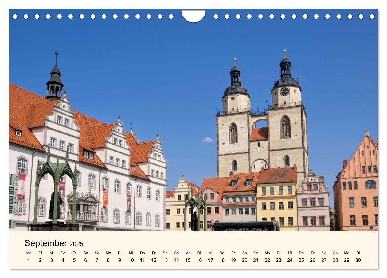 Bild: 9783435455133 | Lutherstadt Wittenberg - Stadt der Reformation (Wandkalender 2025...