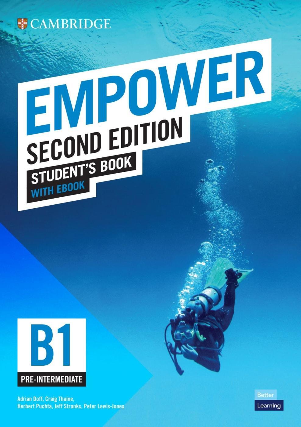Cover: 9783125407633 | Empower Second edition B1 Pre-Intermediate | Student's Book with eBook
