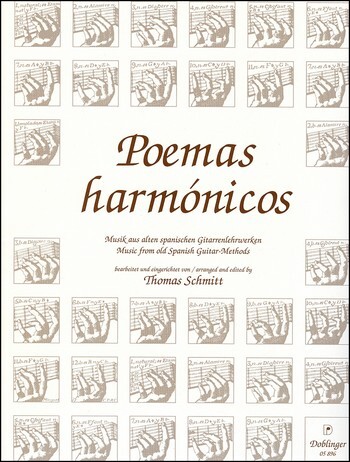 Cover: 9790012176695 | Poemas harmonicos Musik aus alten spanischen Gitarrenlehrwerken