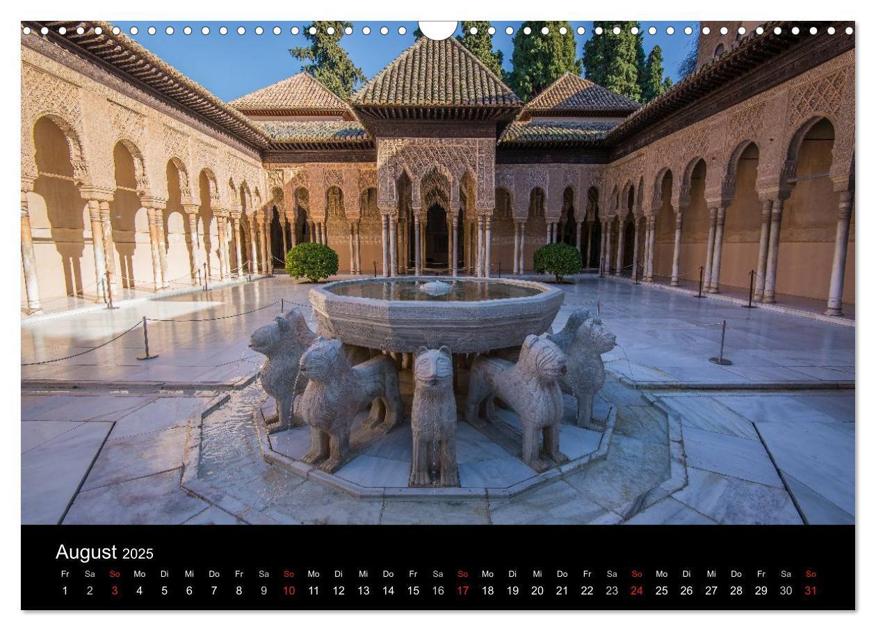 Bild: 9783435752867 | Andalusien (Wandkalender 2025 DIN A3 quer), CALVENDO Monatskalender