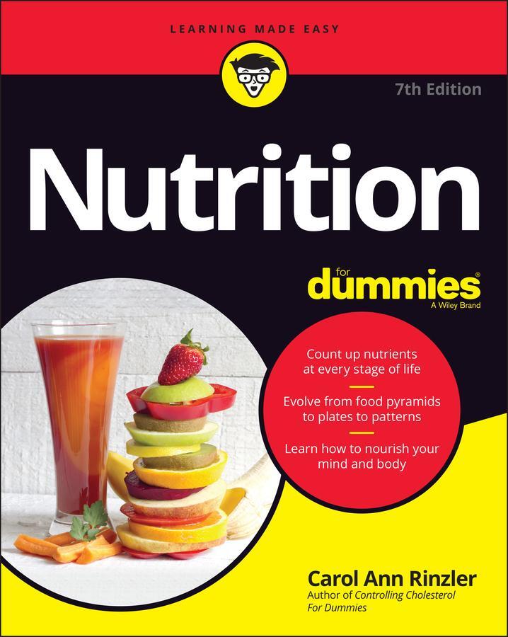 Cover: 9781119723905 | Nutrition For Dummies | Carol Ann Rinzler | Taschenbuch | 432 S.