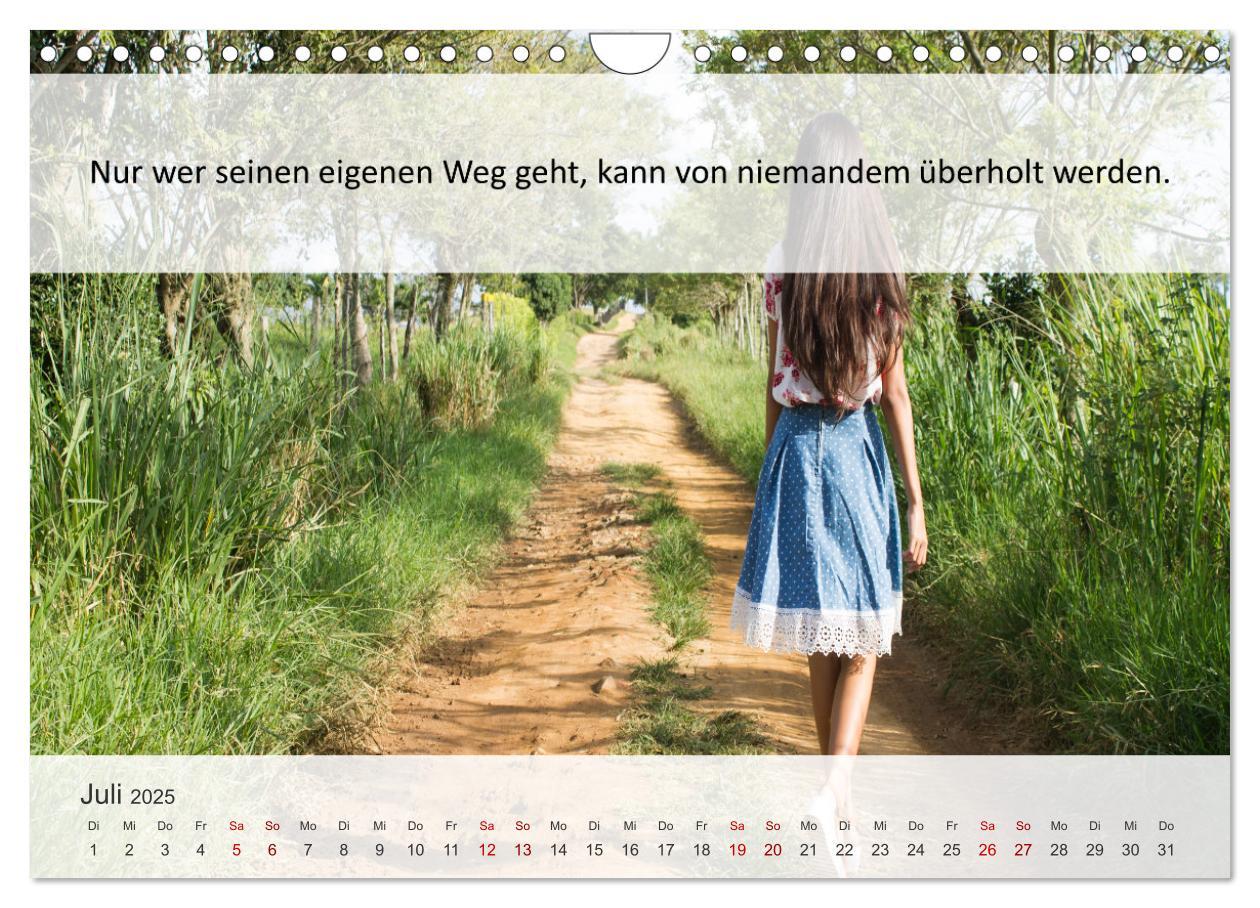 Bild: 9783435020232 | Motivationssprüche Erfolgsweg (Wandkalender 2025 DIN A4 quer),...