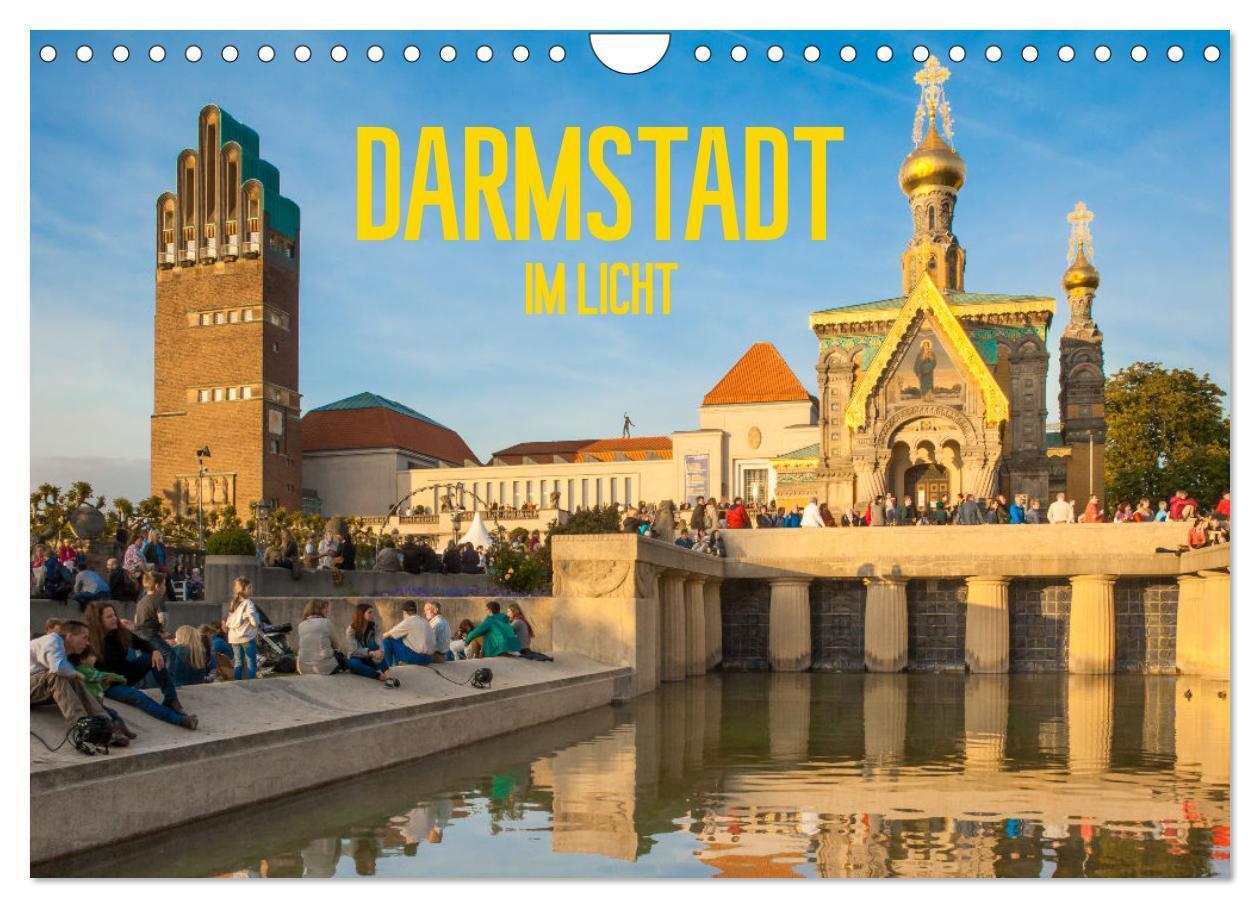 Cover: 9783675984929 | Darmstadt im Licht (Wandkalender 2024 DIN A4 quer), CALVENDO...