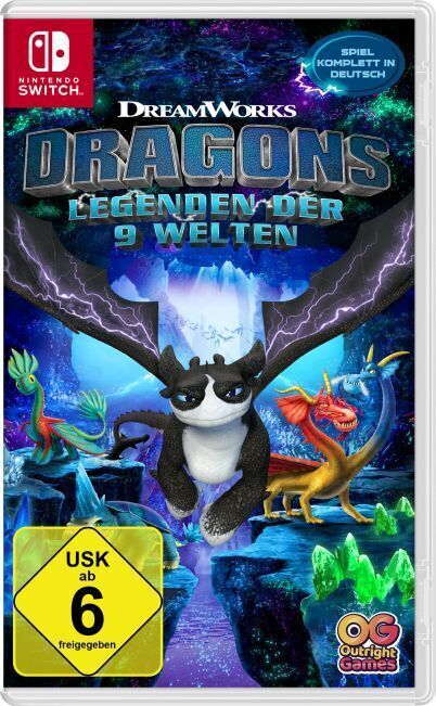 Cover: 5060528037617 | Dragons, Legenden der 9 Welten, 1 Nintendo Switch-Spiel | Stück | 2022
