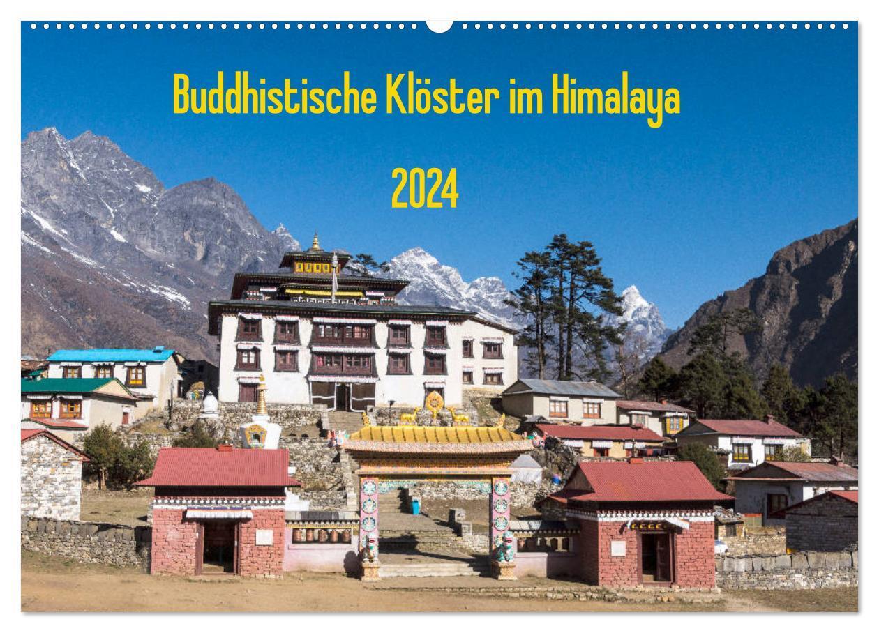 Cover: 9783383025167 | Buddhistische Klöster im Himalaya (Wandkalender 2024 DIN A2 quer),...