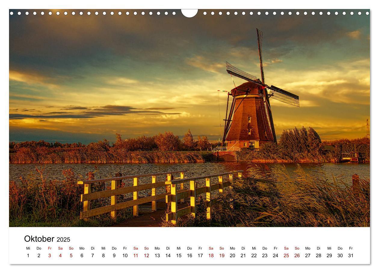 Bild: 9783435454952 | Märchenhafte Windmühlen (Wandkalender 2025 DIN A3 quer), CALVENDO...