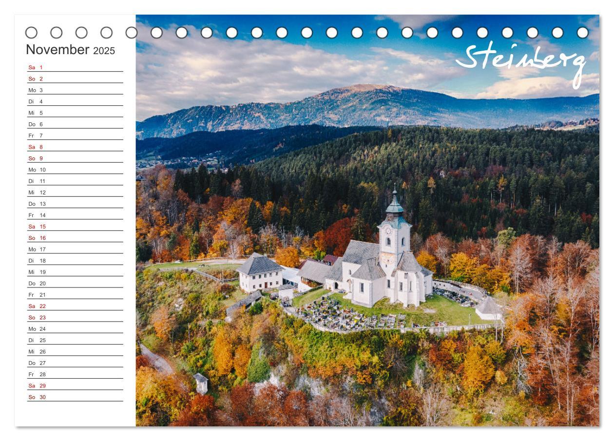 Bild: 9783435019656 | Wunderschönes Kärnten. Landschaft und Seen. (Tischkalender 2025 DIN...