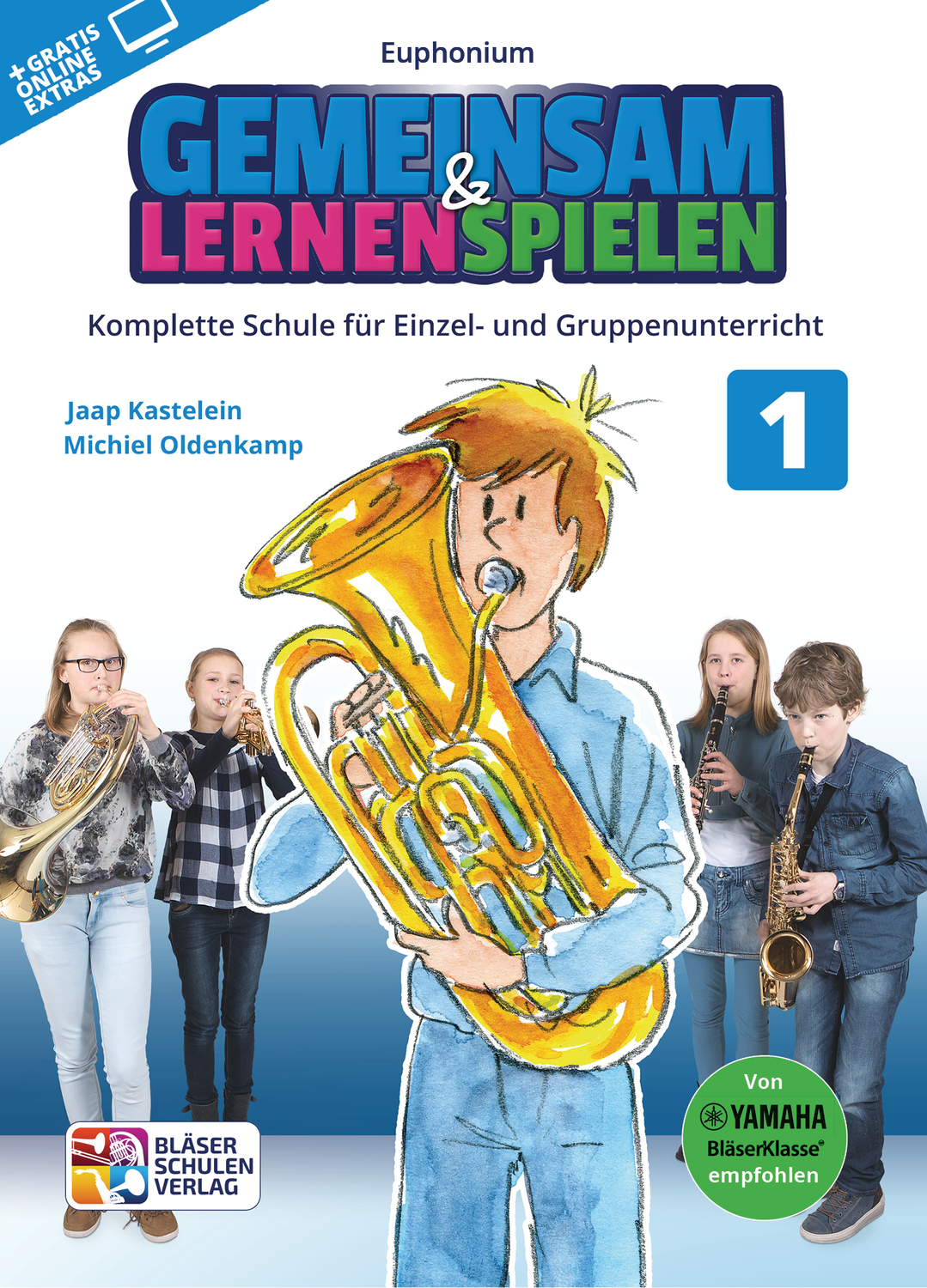 Cover: 9790700382087 | Gemeinsam Lernen &amp; Spielen 1 Euphonium | Michiel Oldenkamp | 2016