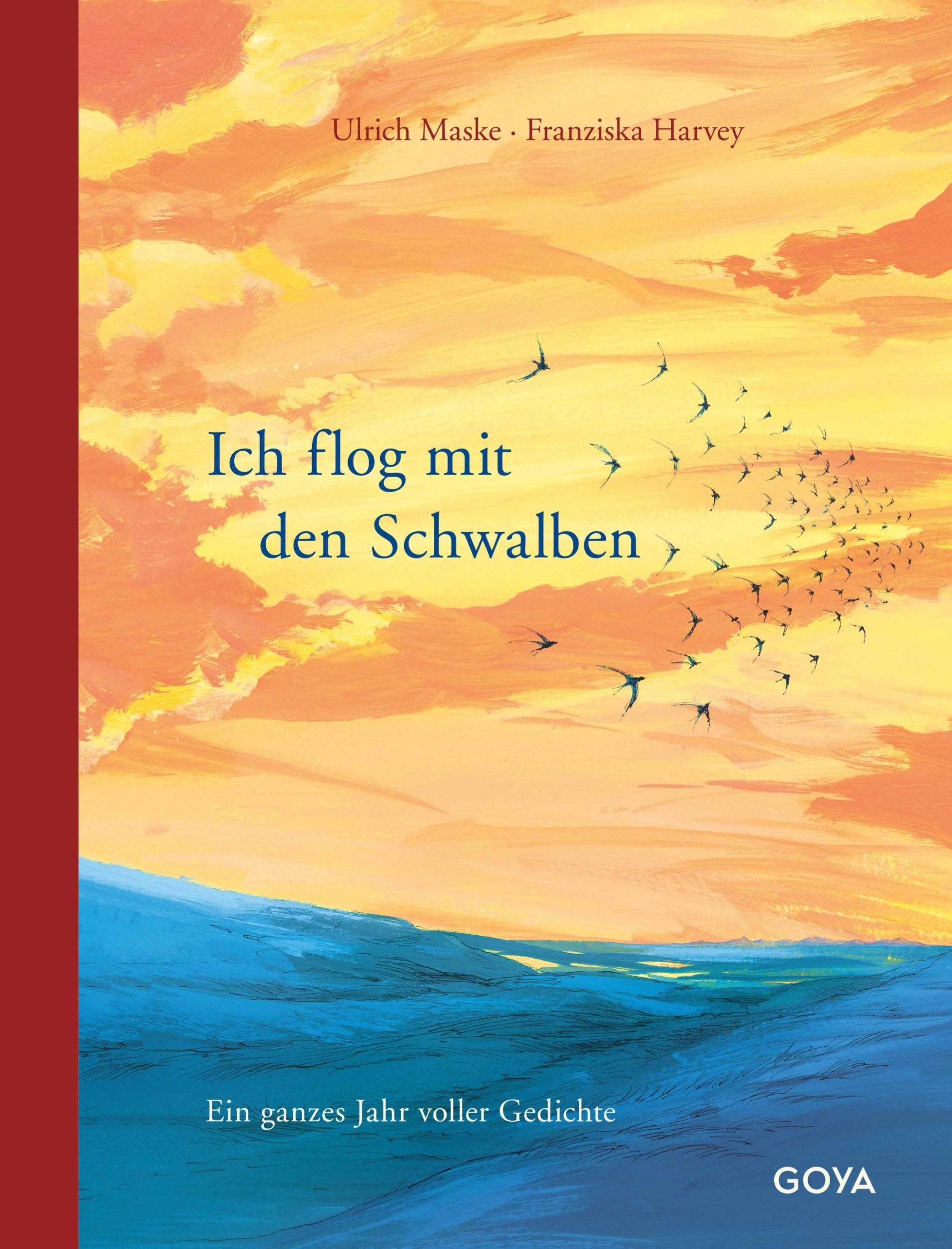 Cover: 9783833748011 | Ich flog mit den Schwalben. Ein ganzes Jahr voller Gedichte | Maske