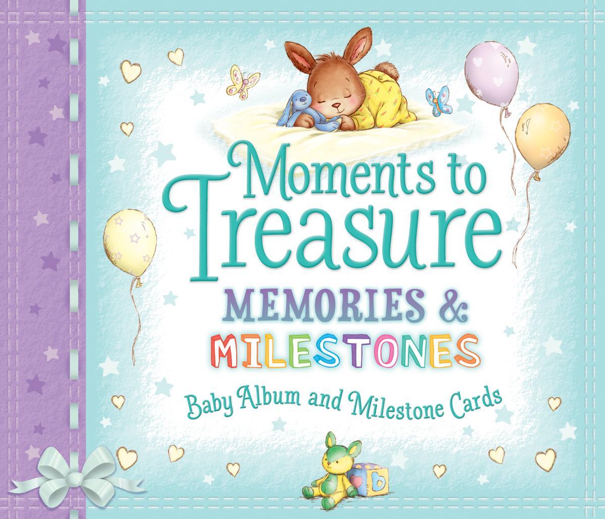 Cover: 9781782702566 | Moments to Treasure Baby Album and Milestone Cards | Sophie Giles