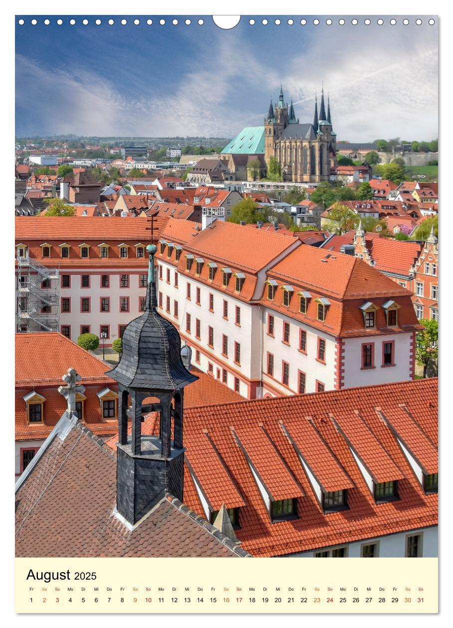 Bild: 9783435901074 | Geliebtes Erfurt (Wandkalender 2025 DIN A3 hoch), CALVENDO...