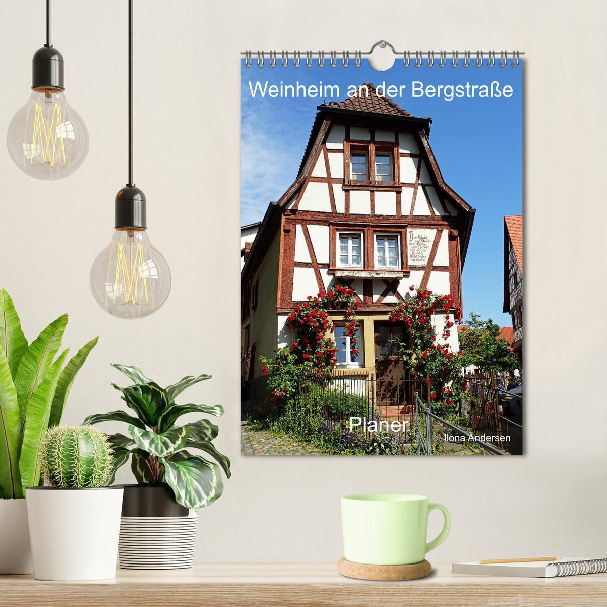 Bild: 9783435975983 | Weinheim an der Bergstraße Planer (Wandkalender 2025 DIN A4 hoch),...