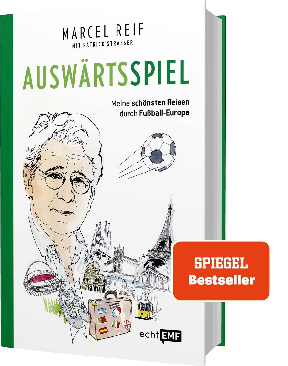 Cover: 9783960937395 | Auswärtsspiel | Meine schönsten Reisen durch Fußball-Europa | Reif