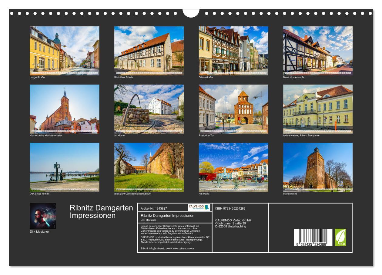 Bild: 9783435234288 | Ribnitz Damgarten Impressionen (Wandkalender 2025 DIN A3 quer),...