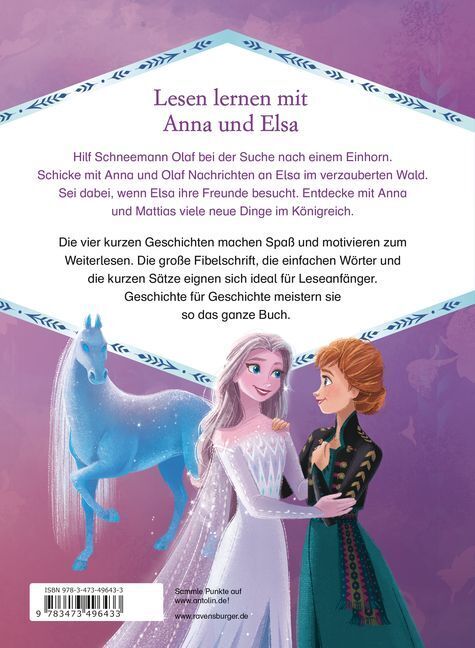 Bild: 9783473496433 | Disney Die Eiskönigin 2: Neue Minutengeschichten für Erstleser | Buch