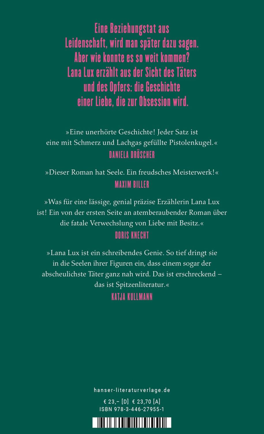 Bild: 9783446279551 | Geordnete Verhältnisse | Roman | Lana Lux | Buch | 288 S. | Deutsch