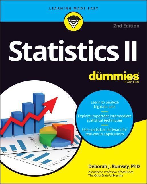 Cover: 9781119827399 | Statistics II for Dummies | Deborah J Rumsey | Taschenbuch | 448 S.