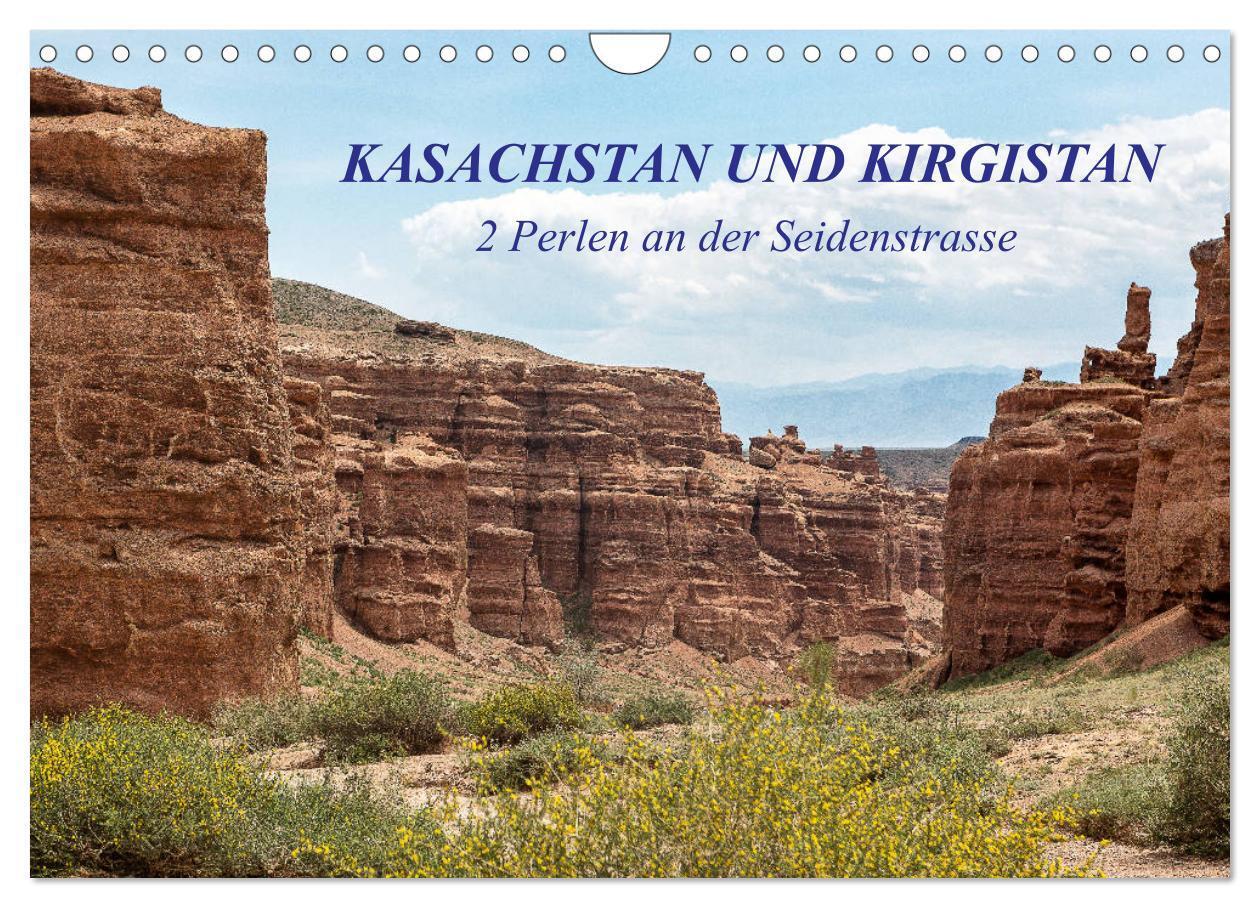 Cover: 9783675842861 | Kasachstan und Kirgistan (Wandkalender 2024 DIN A4 quer), CALVENDO...